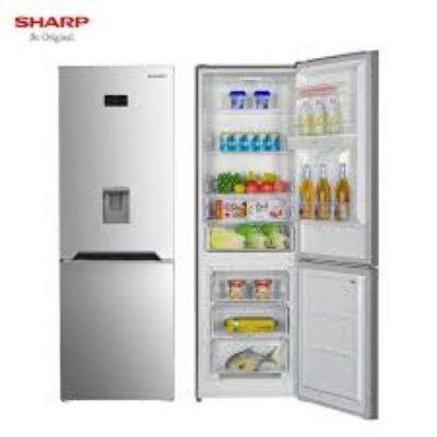 REFRIGERATEUR SHARP COMBINE NO FROST/INOX/3T/FONTAINE