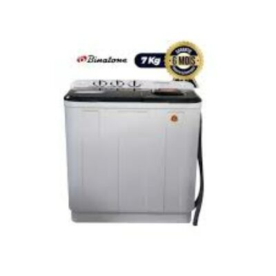 MACHINE A LAVER BINATONE 7KG SEMI AUTOMATIC