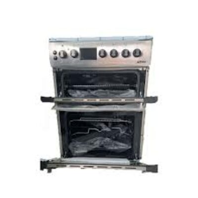 CUISINIERE ASTECH CK69DDGZ-ELF 60/60 4FEUX GAZ 2 FOUR ELECTRIQUE GAZ